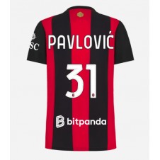 AC Milan Strahinja Pavlovic #31 Hemmatröja Dam 2026-27 Korta ärmar